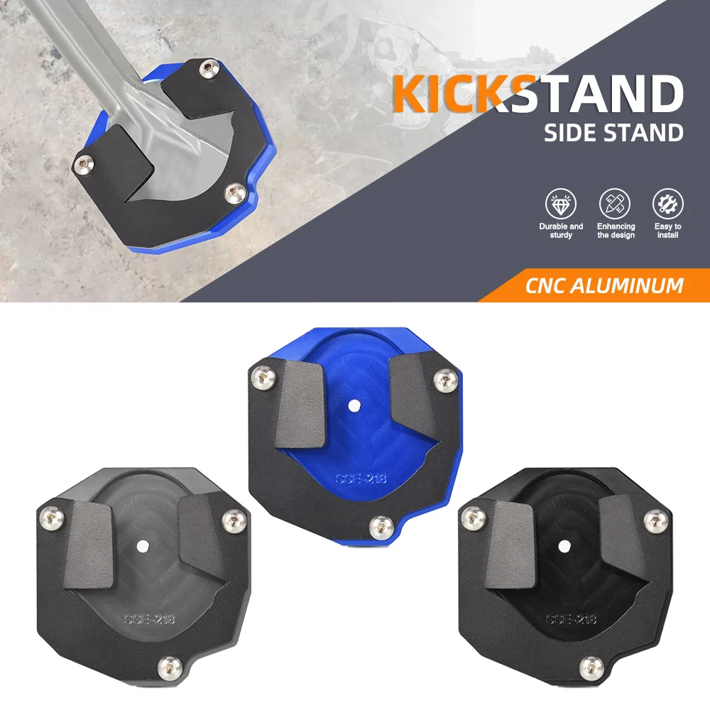 

Motorcycle Side Stand Foot Enlarger Kickstand Support Pad For Yamaha XT 1200 Z Super Tenere 1200 XT1200Z XT1200ZE 2014-2021