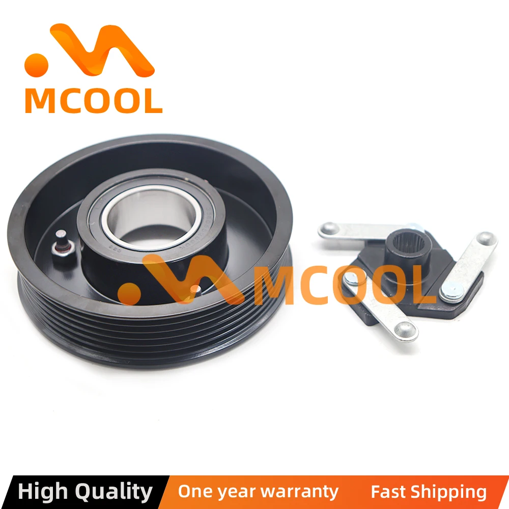 AC Compressor Clutch Pulley for Volkswagen CADDY CRAFTER EOS GOLF PLUS JETTA 5K0820803A 1K0820803E 1K0820803E