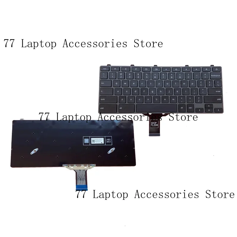 

New notebook repalcement US keyboard with power key for non-touch Dell Chromebook 11 3100/5190/3110 00d2dt 0d2dt