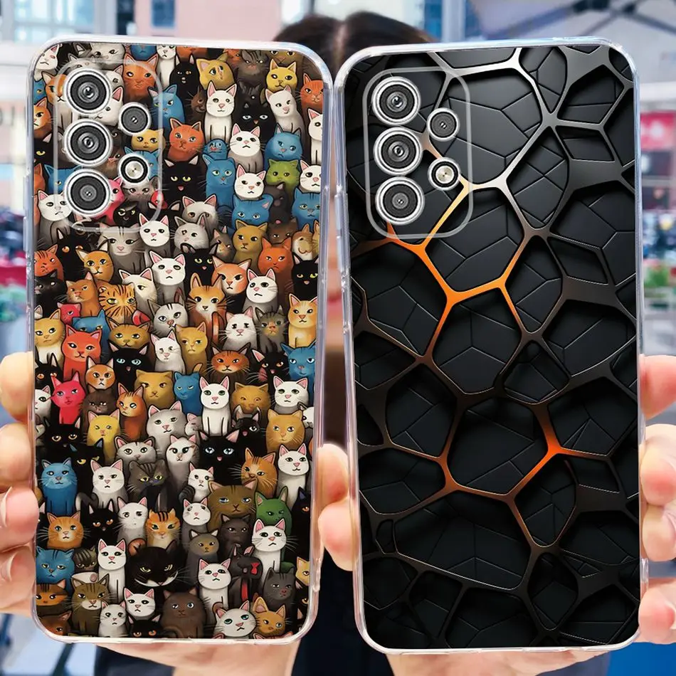 For Samsung Galaxy A23 5G Phone Case SamsungA23 A 23 4G 5G SM-A235F SM-A236B Fashion Cool Pattern Soft Silicone TPU Cases