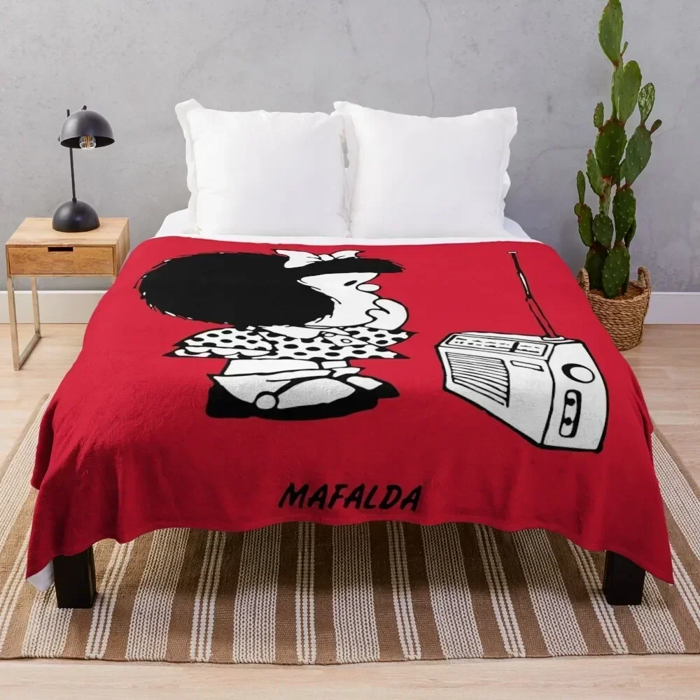 

mafalda Throw Blanket Thin Soft Blanket for Summer Night Sleeping