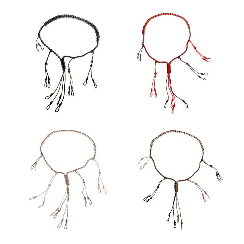 

Outdoor Nylon Duck Call Lanyard Call Lanyard Secures Adjustable Loops for Hunting