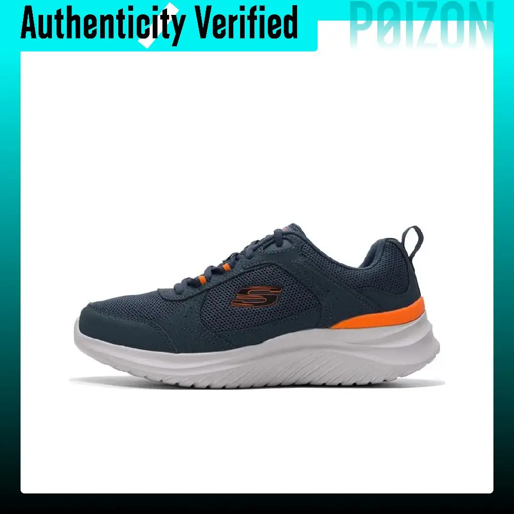 Skechers FLECTION 3.0 Abrasion Resistant Breathable Running Shoes Men's Marine Blue 8790357-NVY