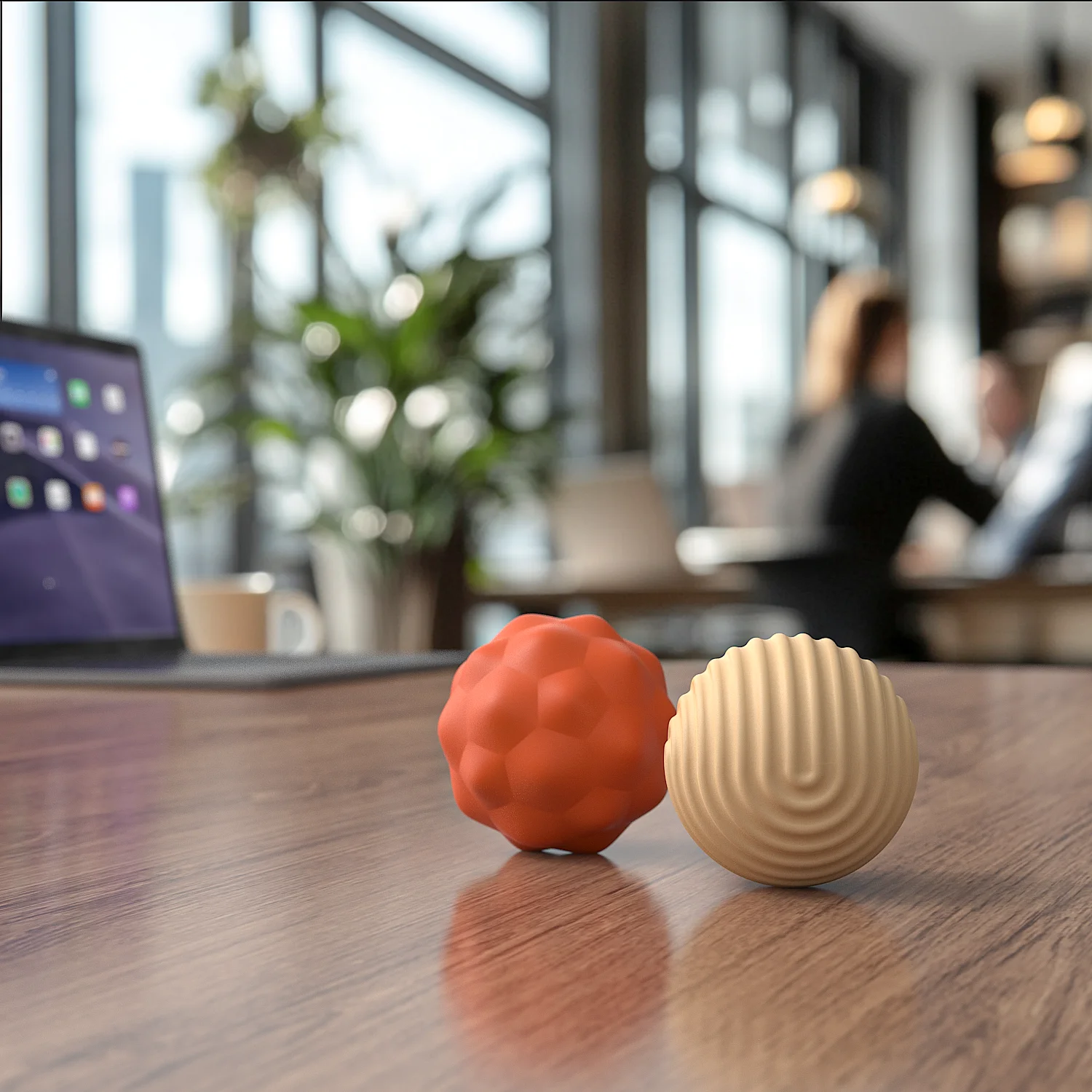 2 SZT. Silikonowe Kulki Magnetyczne Zabawka Antystresowa Ręczny Roller Sensoryczny Kulki Magnetyczne Redukujące Stres i Lęk dla Dorosłych Nastolatków z Autyzmem Zestaw Prezentowy