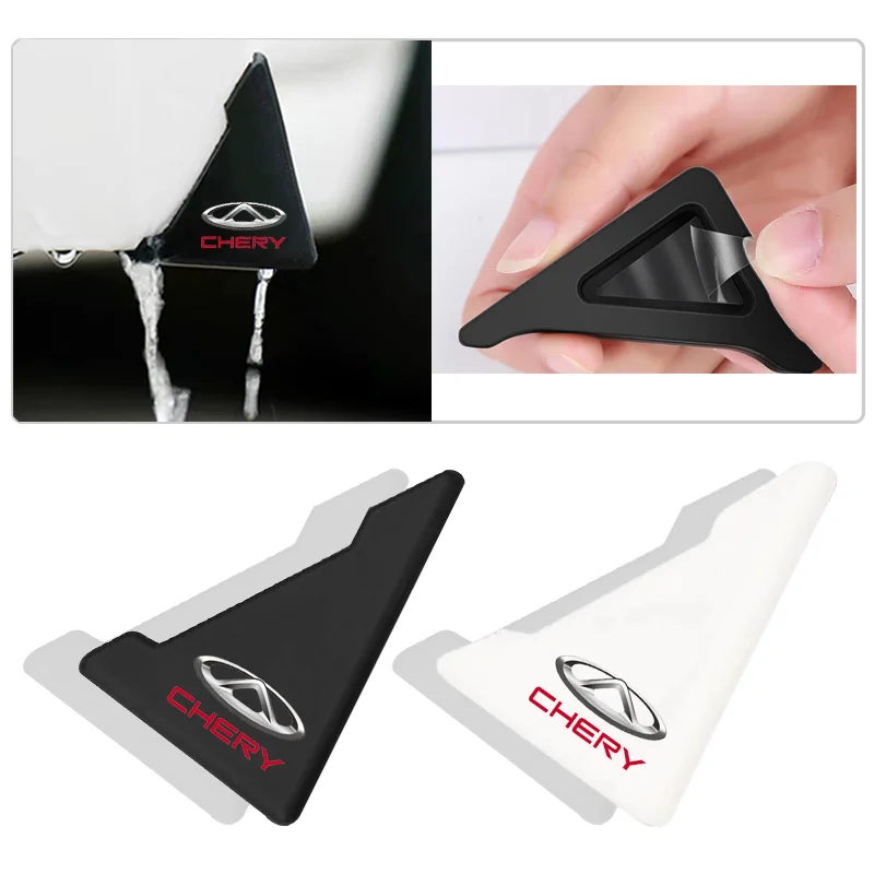 

2Pcs Silicone Car Door Corner Cover Anti-Scratch Protector Auto Accessories For CHERY TIGGO 5 A1 A3 A5 QQ KIMO INDIS JAGGI