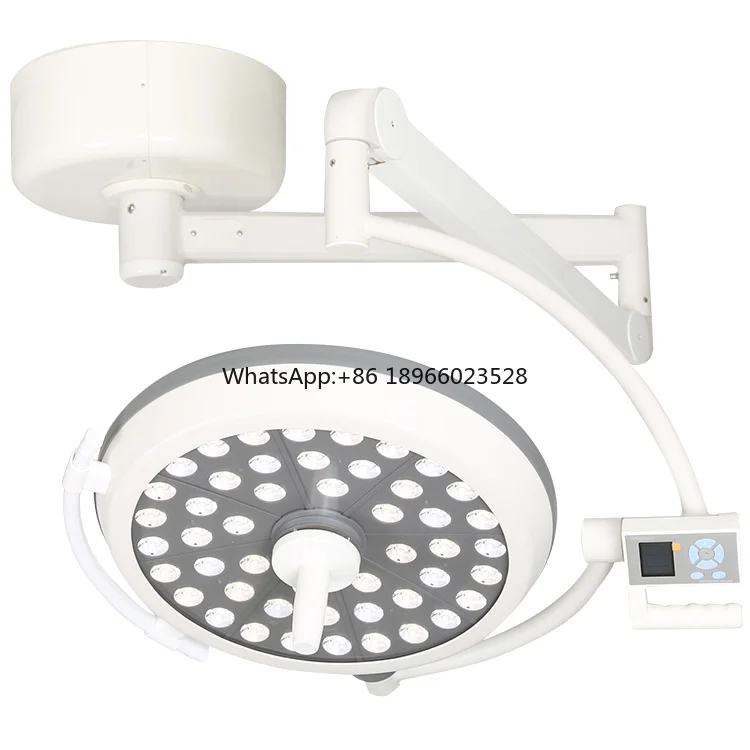 

Veterinary mounted ceiling double head halogen surgical operation light ot led surgical lamp