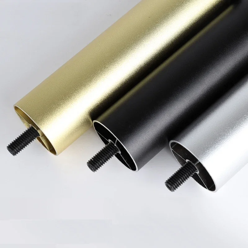 Gambe per mobili regolabili da 4 pezzi Gambe da tavolo in lega di alluminio M8 per mobile TV, guardaroba, piedini per lavatrice per frigorifero rialzati