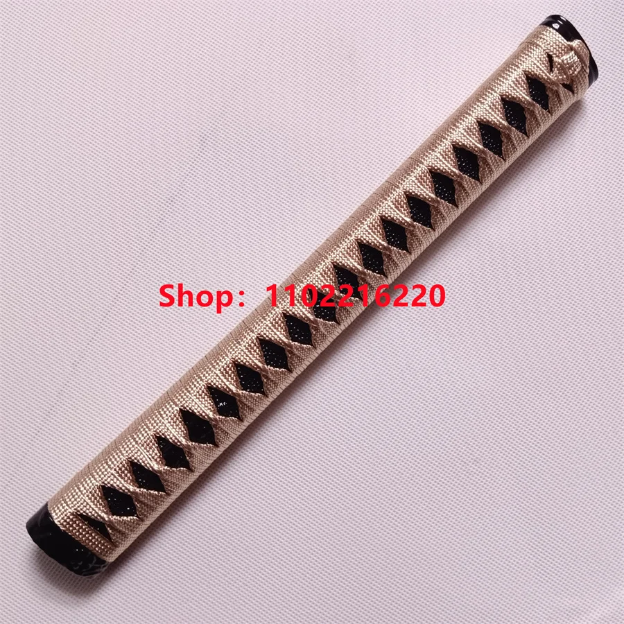 

High Quality Handle Tsuka Hilt Fuchi Kashira Menuki For Japan Real Japanese Samurai Katana Sword Fittings New Gold Silk Ito