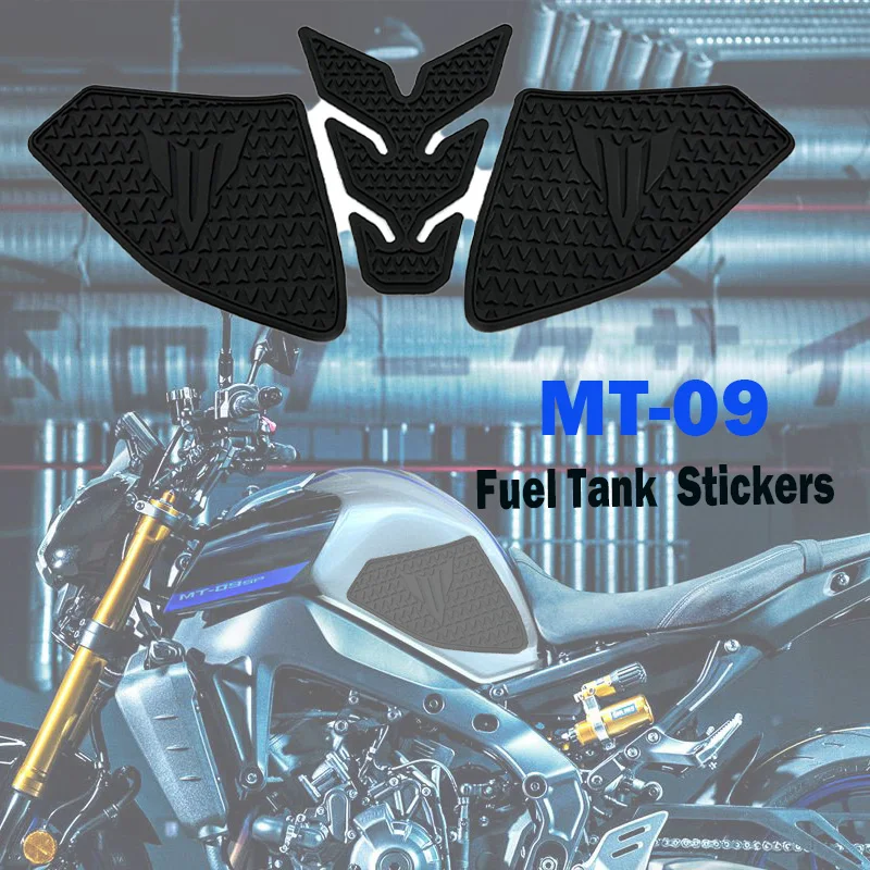 

2021 2022 2023 For Yamaha MT-09 SP MT09 Side Fuel Tank pad Tank Pads Protector Stickers Decal Gas Knee Grip Traction Pad Tankpad