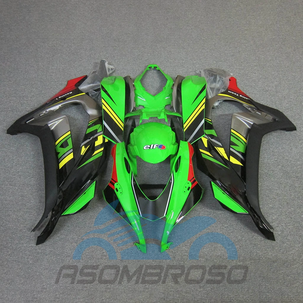 2016 2017 2018 2019 2020 ZX10R Prime Fairing Kit for KAWASAKI ZX 10R 16 17 18 19 20 ABS Plastic Motorcycle Injection Fairings A9