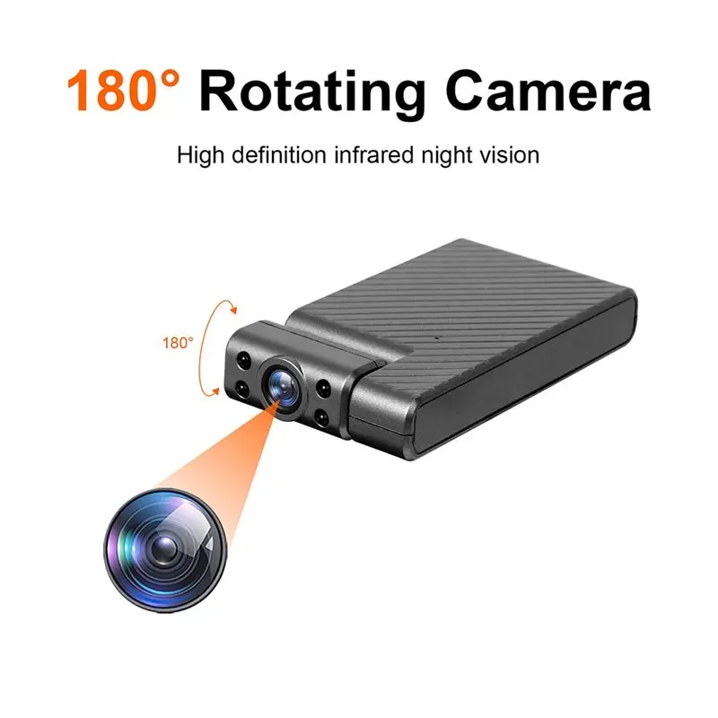 كاميرا ABMF-Mini Wifi 1080P HD كاميرا IP صغيرة لاسلكية كشف المراقبة عن بعد مسجل أمني مراقبة #2