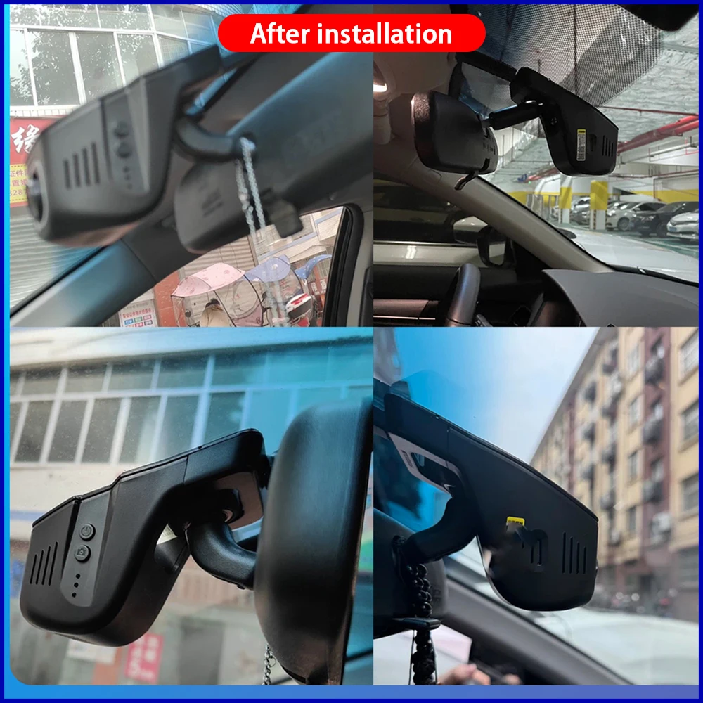 ZJCGO 4K جهاز تسجيل فيديو رقمي للسيارات داش كام واي فاي سوني عدسة الجبهة الخلفية كاميرا 24h رصد تسجيل ل بويك تصور 2 Mk2 شيفروليه ماليبو