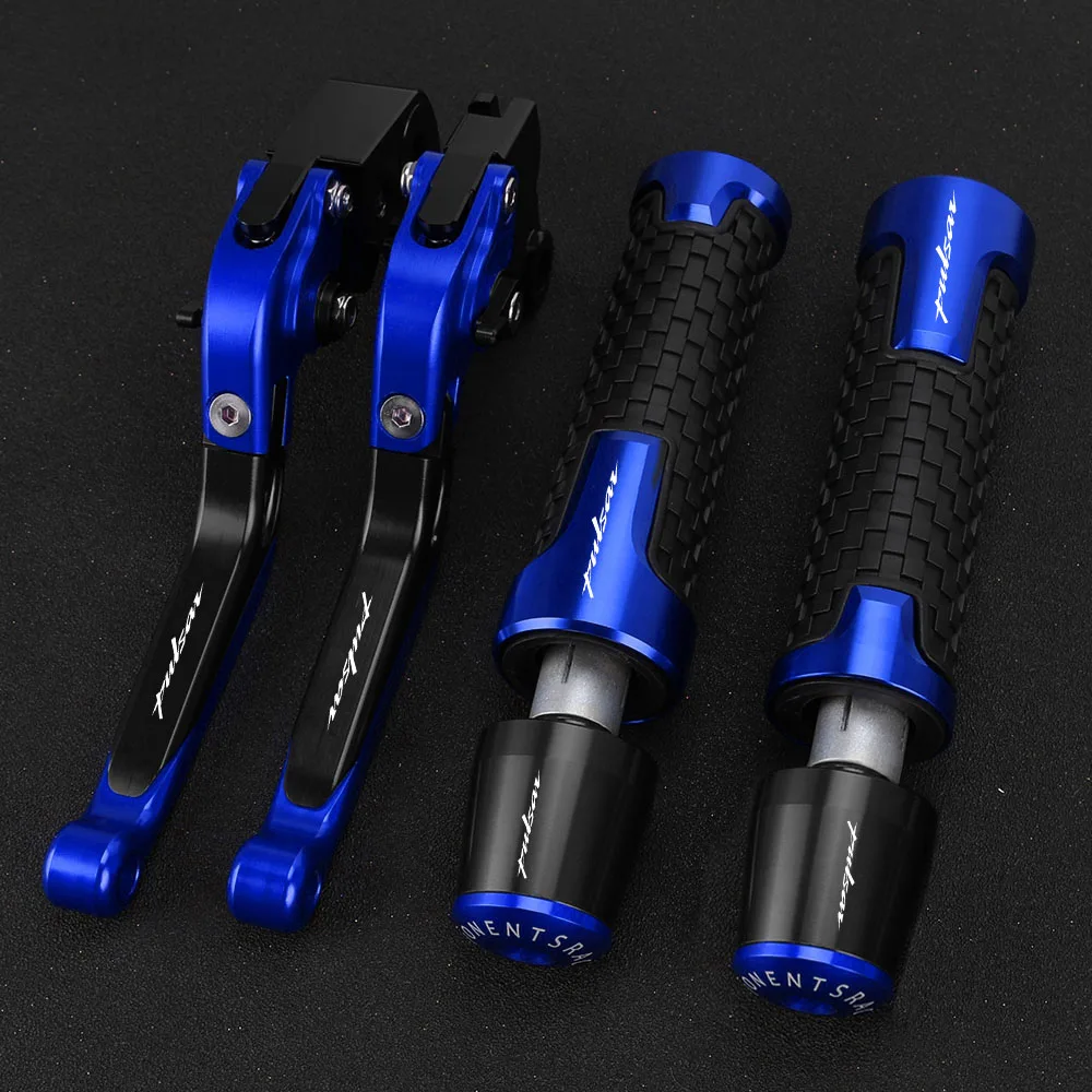 

For Bajaj Pulsar 200 NS/200 RS/200 A 2021 2022 2023 2024 Motorcycle Adjustable Folding Clutch Brake Lever Handlebar grips ends