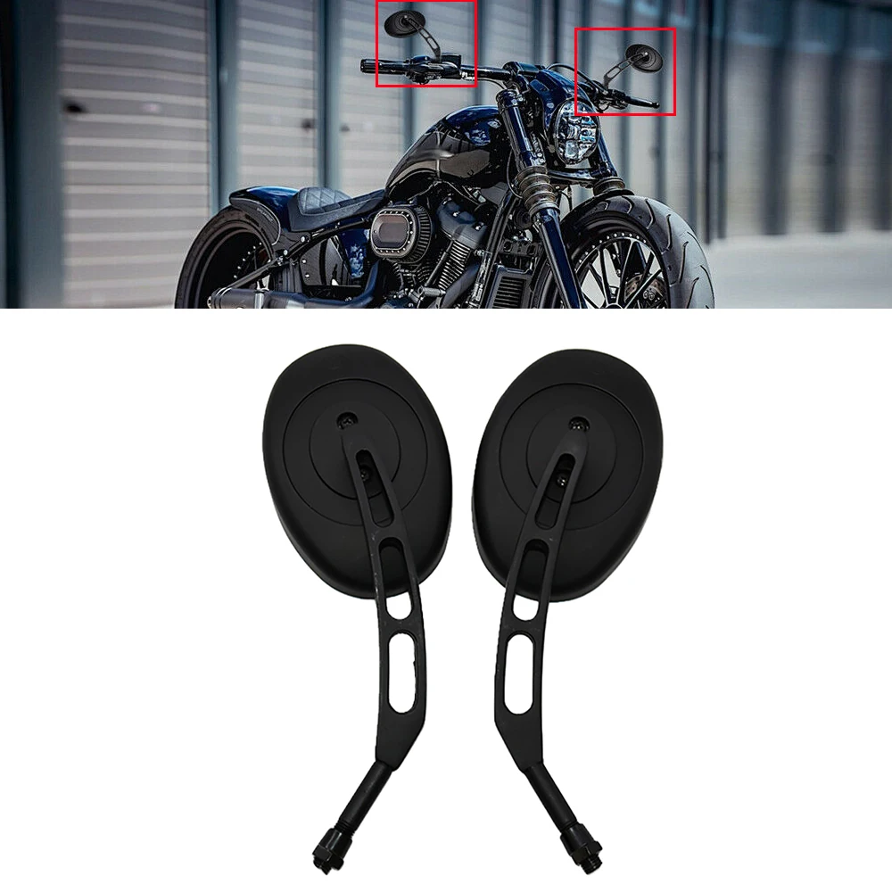 

2Pcs/Pair Universial 10mm Motorcycle Side Rear View Mirrors for Scooter ATVs Rearview Mirrors Electromobile Back Side Mirror