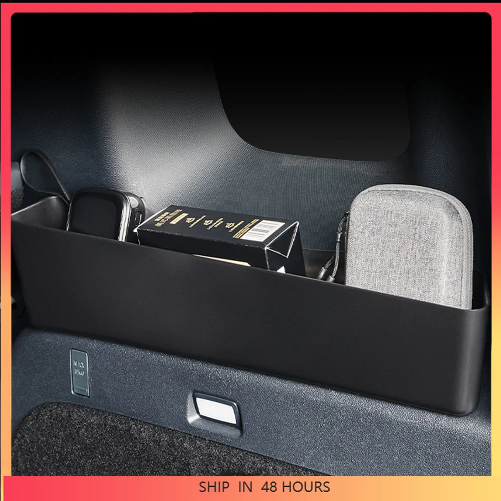 

New 2 Pcs For BYD Leopard 5 Third Row Side Window Storage Box Interior Modification Accessories Rear Seat Lower Storage Box