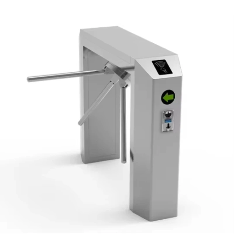 Coin Operated Waist Height Tripod Turnstile Gate RFID Card Toilet WC Coin Acceptor Tissue Dispenser 304 Stainless Steel IP54