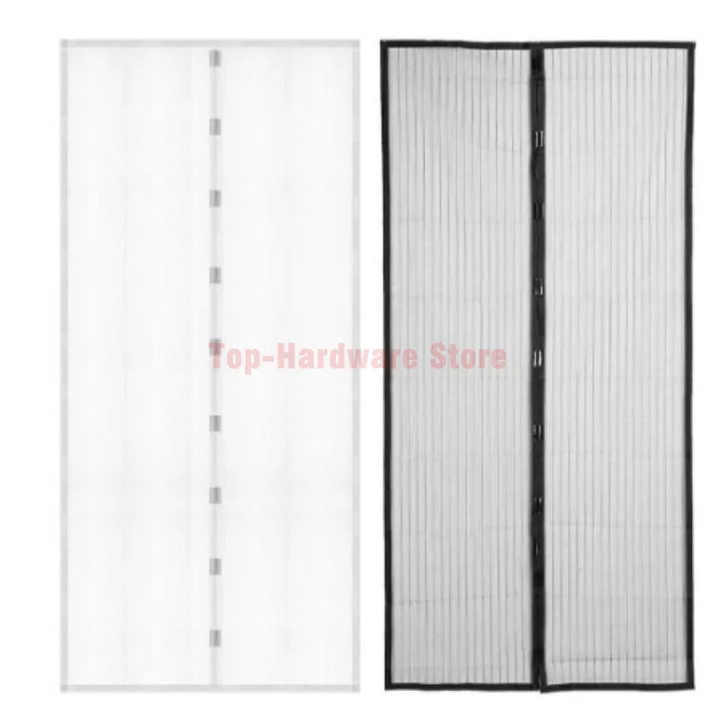 Cortinas antimosquitos para el verano, para puerta mosquitera, cocina, fibra de poliéster, imanes de pantalla de malla