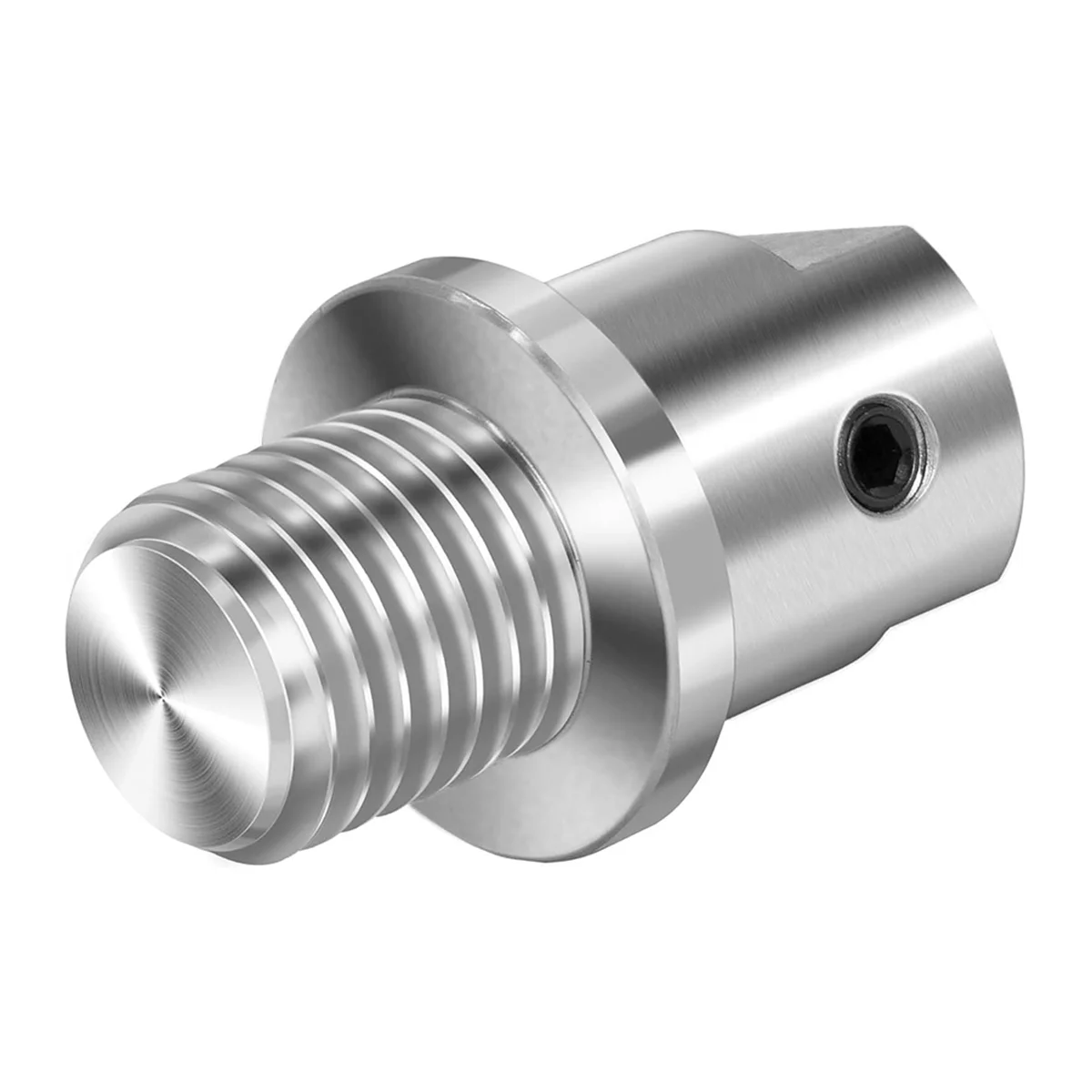Adaptador de eixo de cabeçote de torno, converte 5/8 polegadas a 1 polegada X 8JAS