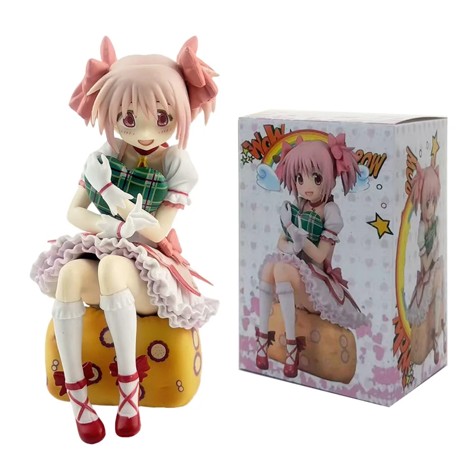 14 cm Puella M agi Madoka Magica Anime Figuur M adoka Action Figure Magic Girl Model Decor Standbeeld Poppen speelgoed Kerstcadeau