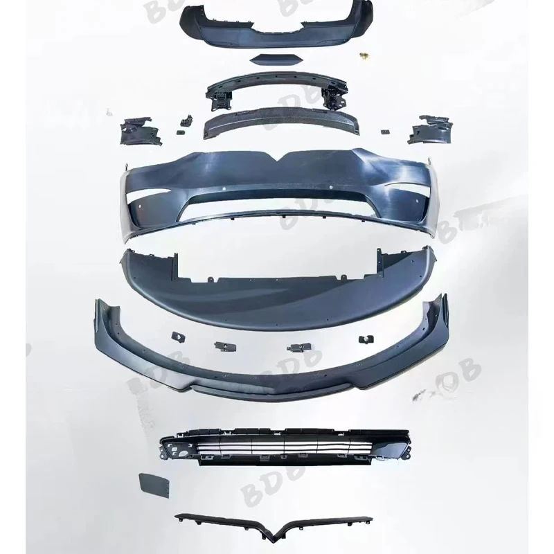 

High Quality Plastic Bumper Kit Model X 2017-2020 New Condition Front & Rear Body Car