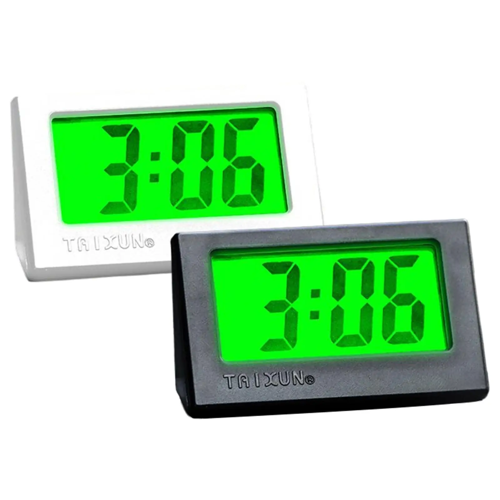 Mini Car Digital Clock Shockproof Watch Table Clocks for SUV Kitchen Home