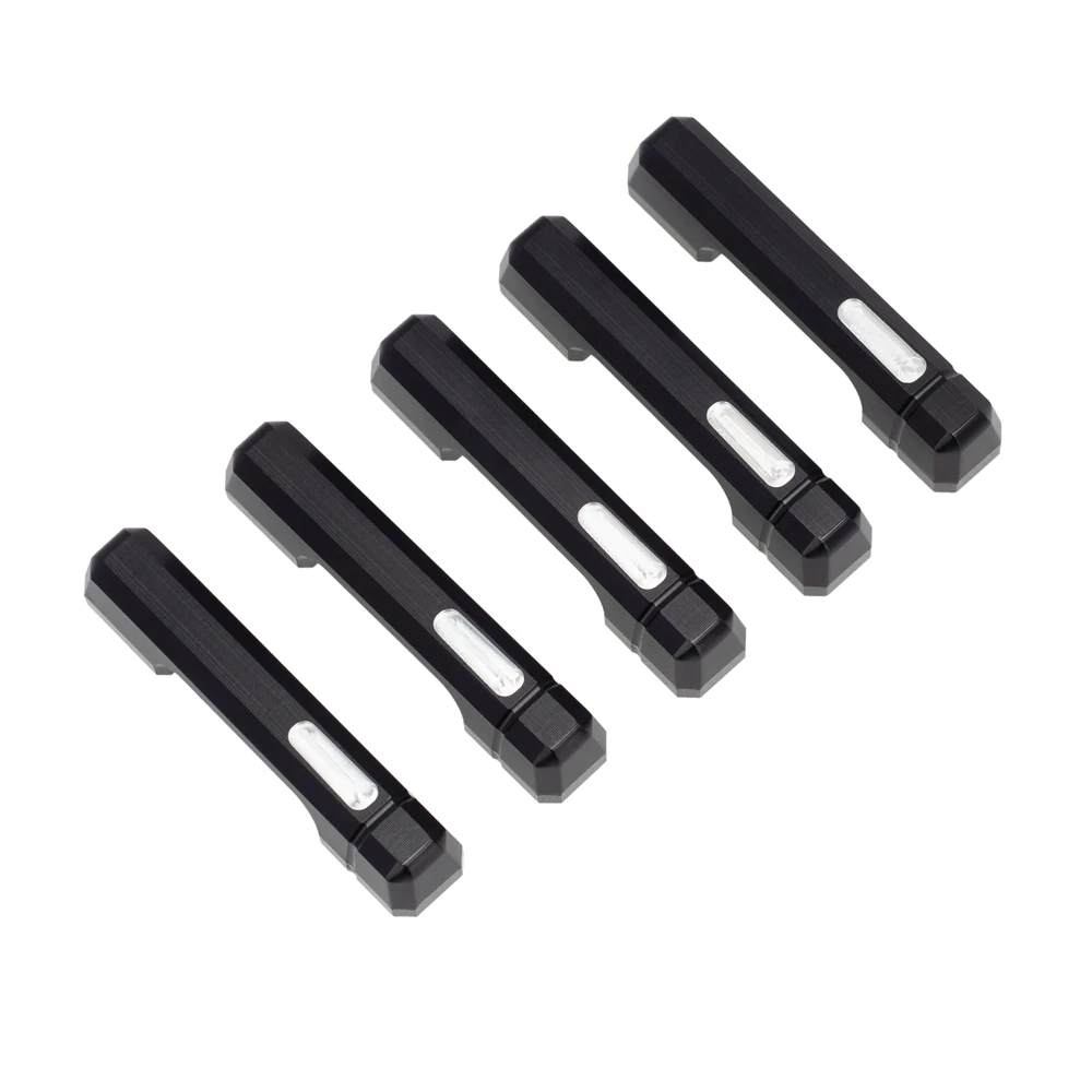 5Pcs Metal Door Handles Decoration for Axial SCX6 Jeep JLU Wrangler 1/6 RC Crawler Car Upgrade Parts Accessories