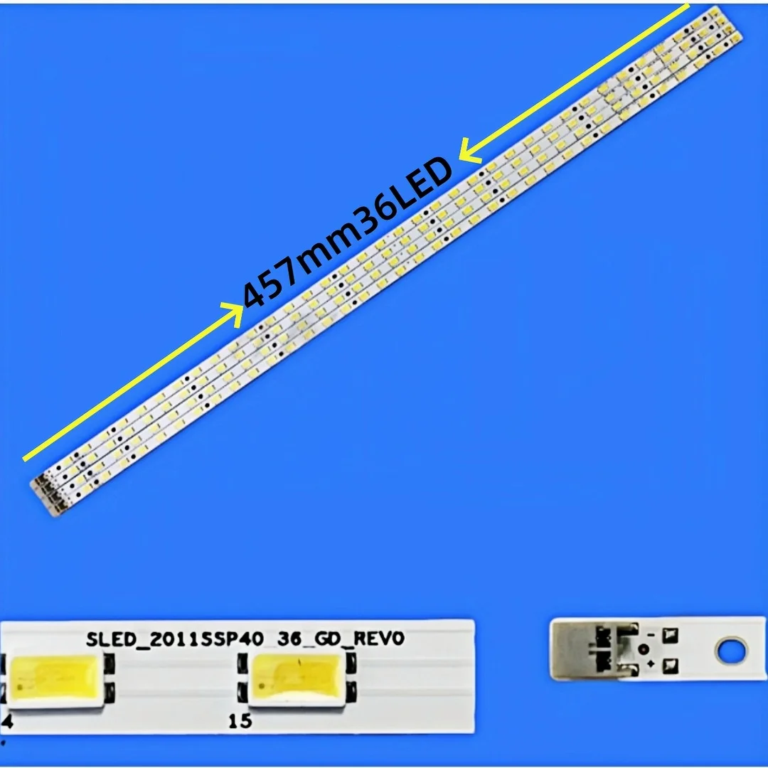 Tira de LED para iluminación trasera Original para Sharp LCD-40LX330A GT0330-4 GK0321 CK0321 SLED_2011SSP40 36 GD M110925-66 GY0321-1