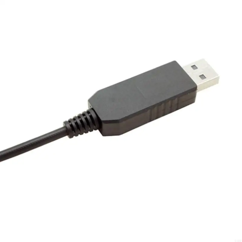 L5BF USB do 4Pin Kabel adaptera wentylatora komputerowego 5V do 12V Złącze kabla zasilającego 4Pin wentylator