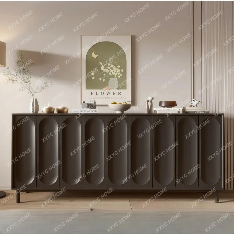 

Буфет LXpaint для столовой, тумба для прихожей из массива дерева, шкаф для обуви, современный и лаконичный дизайн