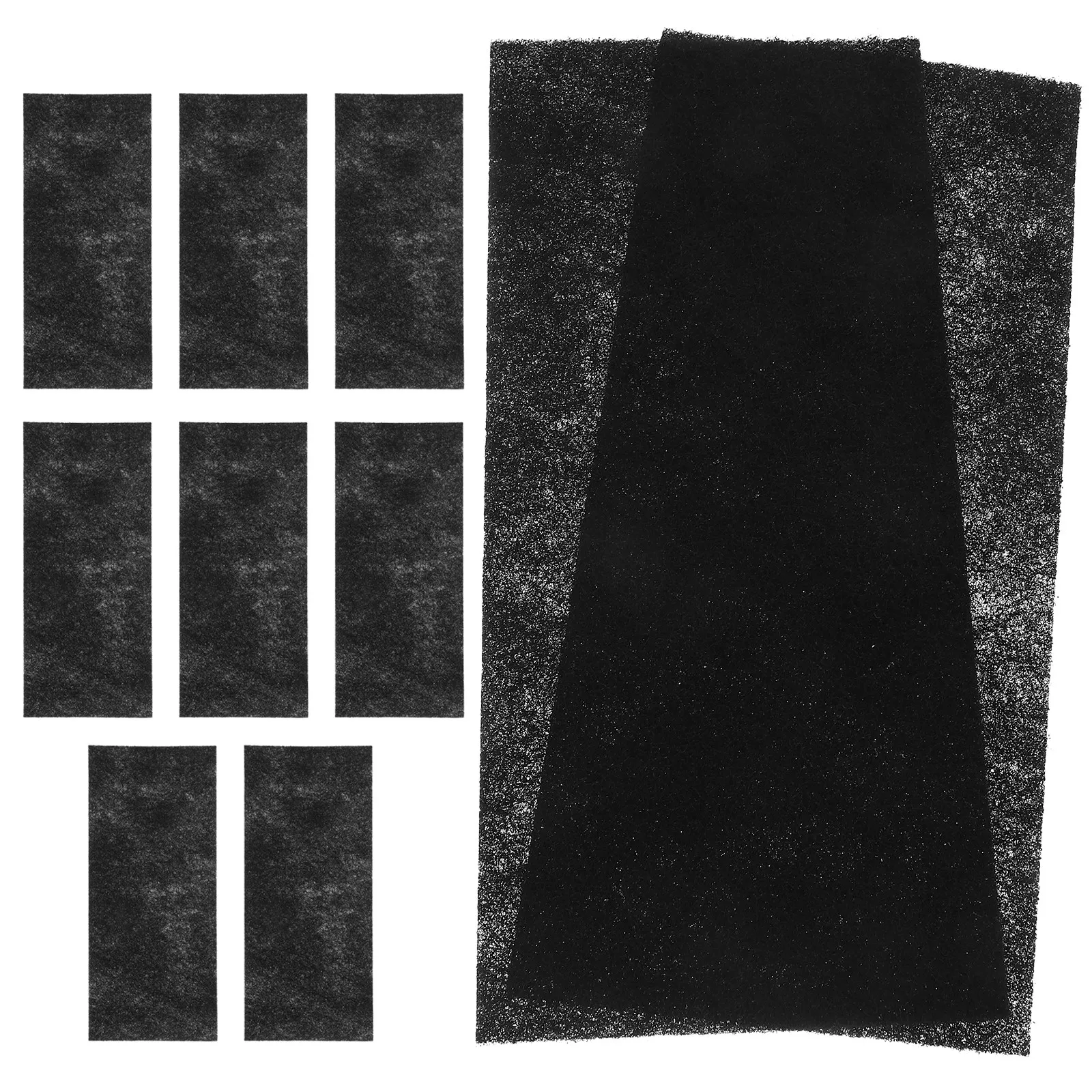 

10 Sheets Thick Tear-Resistant Air Vent Filters Reusable Odor Removing Filtration Pad for Floor Vent Box Fan Air Conditioner