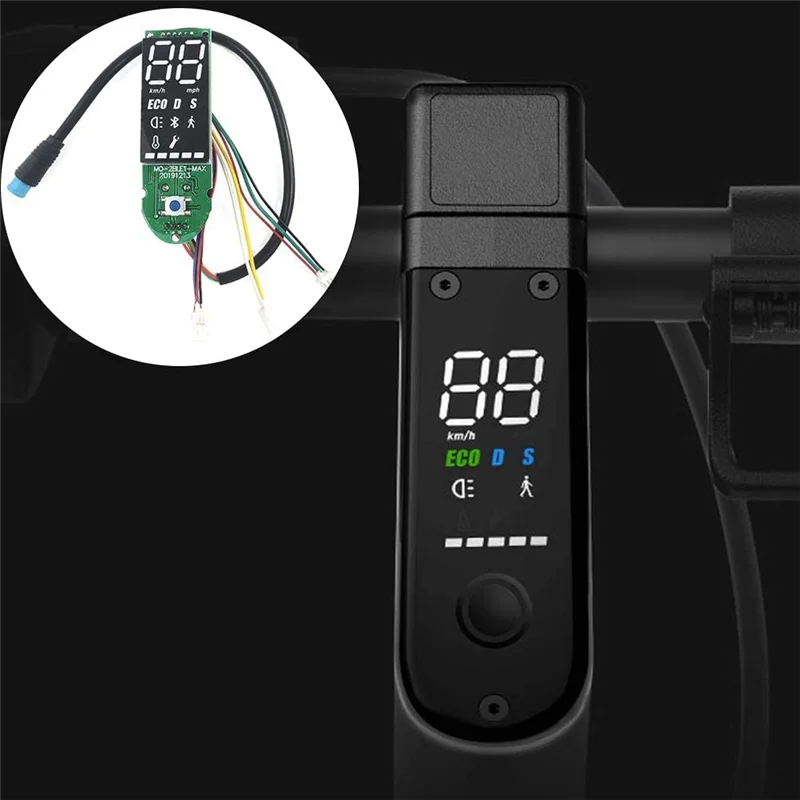 A40Z-Replacement Scooter Dashboard Circuit Board For Segway Ninebot Max G30 Electric Scooter Repair Parts Accessories+Cover