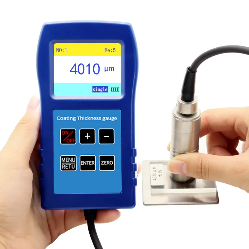 DR9000S Coating Thickness Gauge Paint Thickness Gauge Zinc Coating Thickness Measuring Instrument