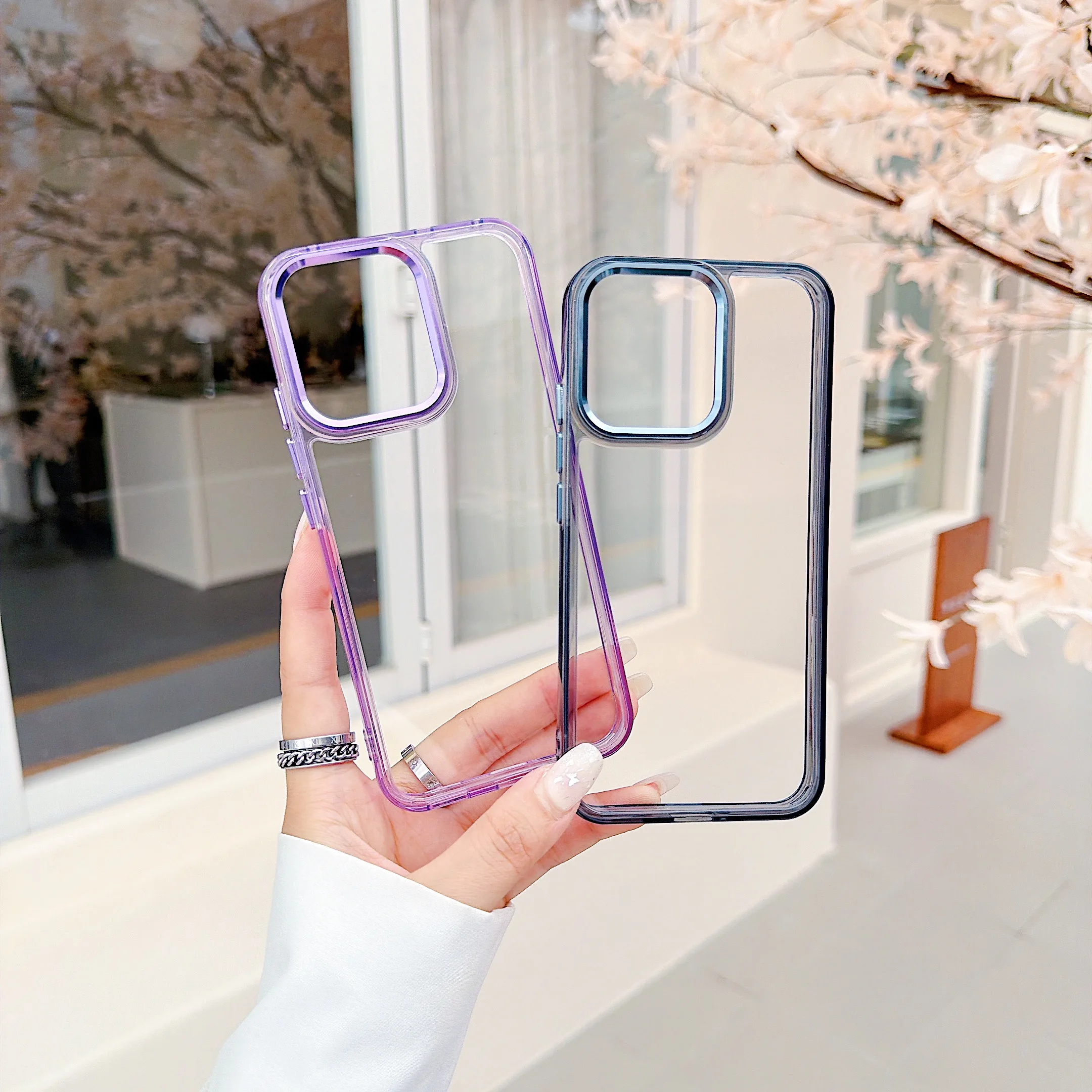 Прозрачный противоударный чехо – обзор и цена Clear Shockproof Bumper Case