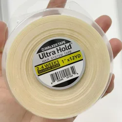 1 inch (2.54cm) 3yard 12yard Ultra Hold Hair System Tape Double Sided Adhesive Tape for Toupee Wig Hair Pieces