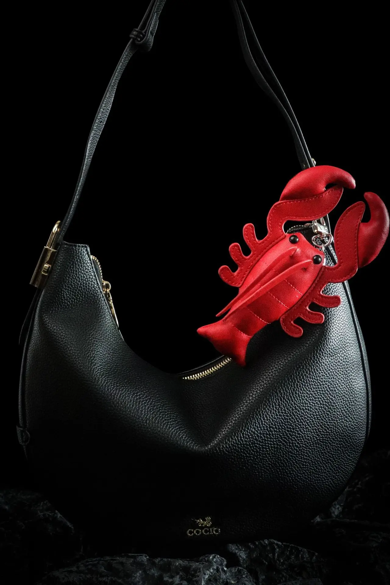 Leather Key Chain with Lobster Lobster Claw Bag Accessories New Fashion Handbag Pandent,