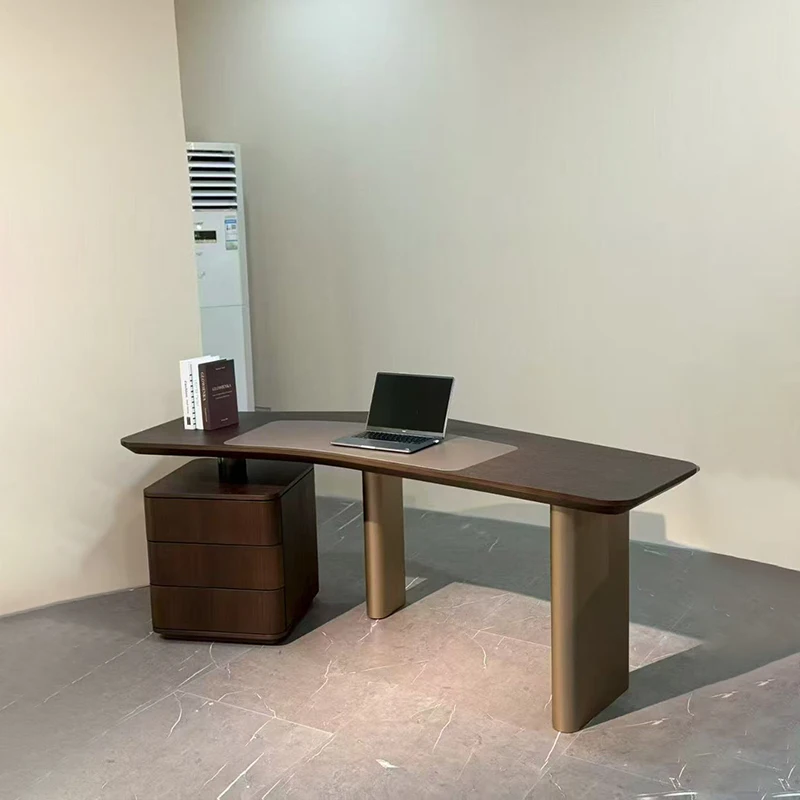 !@New Design Special-shaped 2 Meter Length Office Table Minimalist Modern Office Desk Home Office Furniture