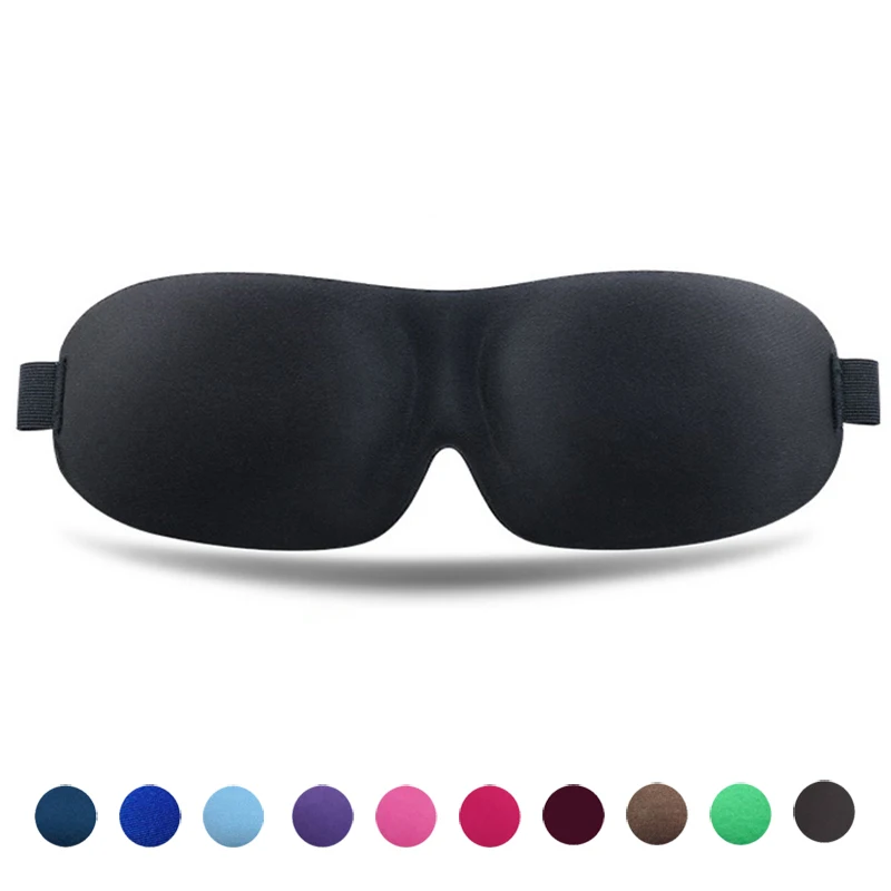 3D Sleep Mask Sleeping Stereo Cotton Blindfold Men And Women Air Travel Sleep Eye Cover Eyes Patches For Eyes Rest Health Care