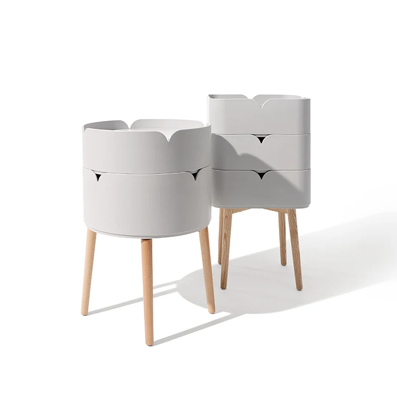 xx-Original Design Plastic Modern Side Table Round and Square for Living Room Storage