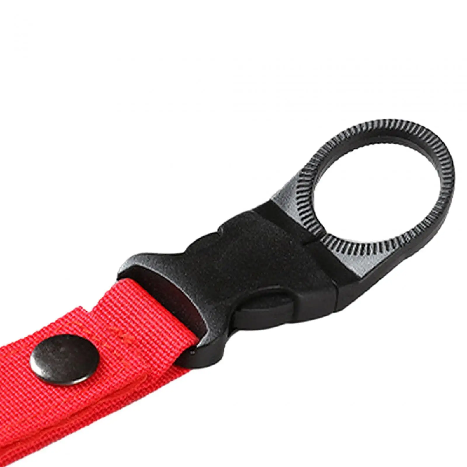 Nylon Outdoor Gear Clip, mosquetão, fivela de garrafa de água, suporte do gancho, chaveiro cinto, correia para caminhadas, camping, escalada