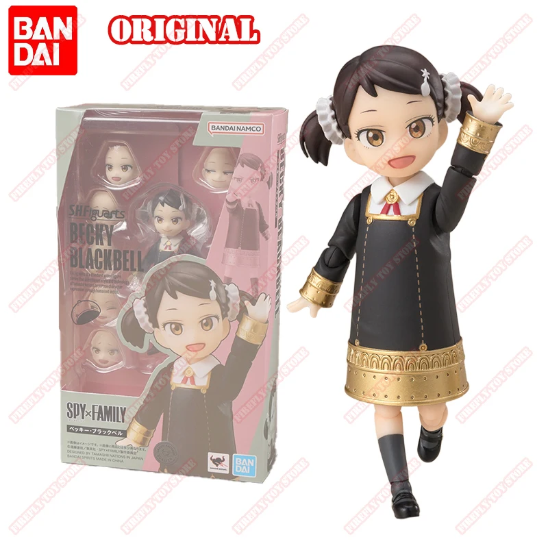 BANDAI spyour family ألعاب كاريكاتورية طرفية ، Becky Blackbell Action ، مجموعة شخصيات موديل متحركة ، S.H Figuarts ، أصلي