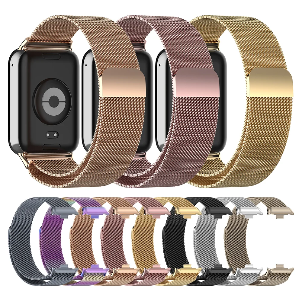 Milanese Loop Strap For Xiaomi Mi band 8 Pro Bracelet Band Wristband For Mi band 8 pro Smartwatch Replacement Strap Accessories