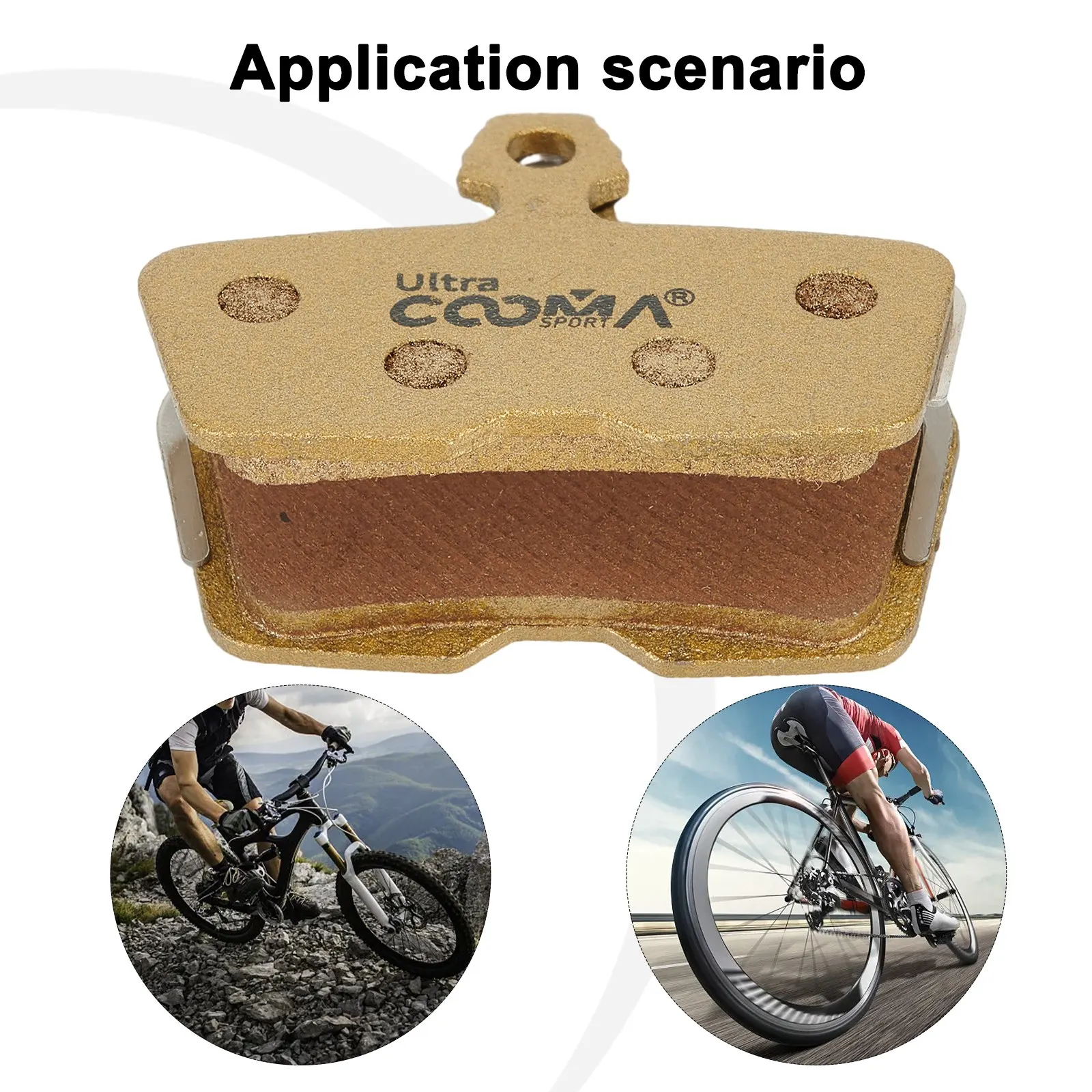 Fahrrad-Scheibenbremsbeläge für Sram -AVID Code R 2011+ Guide RE Harz-Metall-Keramik-Bremsbeläge Ersatz Fahrradzubehör