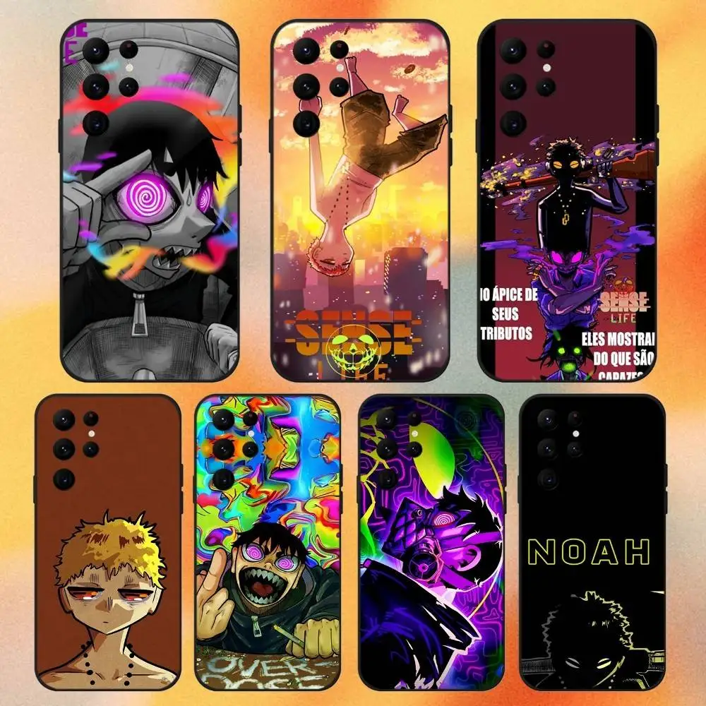 

Sense Life Kaleb Phone Case For Samsung S 25,24,23,22,30,21,10,9,Ultra,Plus,Lite,FE,4,5G Black Soft Case