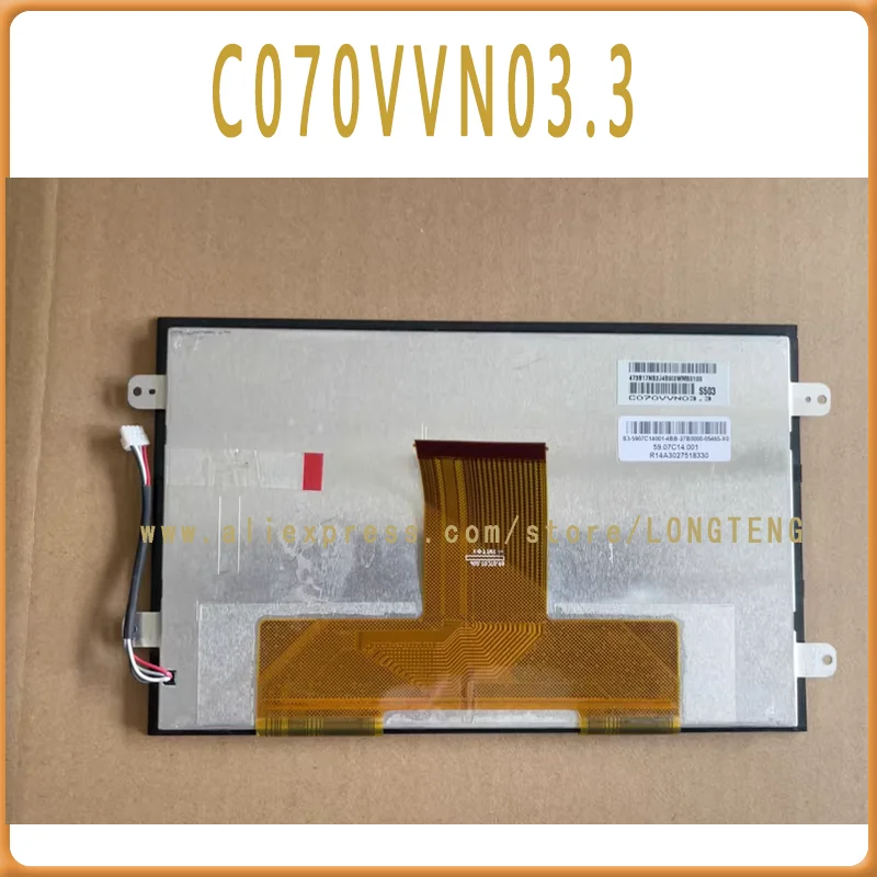

7-дюймовый ЖК-дисплей C070VVN03.3 для AU-DI A3 Alpine 8v0 857 273 n дигитайзер навигационный ЖК-экран