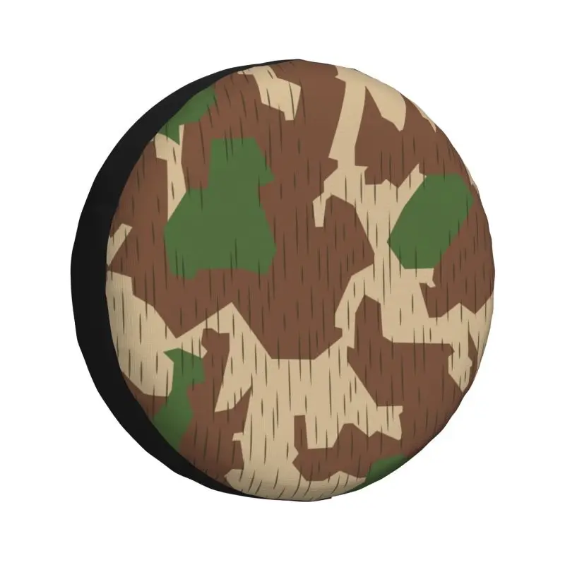 Germany Splintertarn Splinter Camo Spare Tire Cover for Jeep Military Camouflage SUV RV 4x4 Car Wheel Protectors Accessories