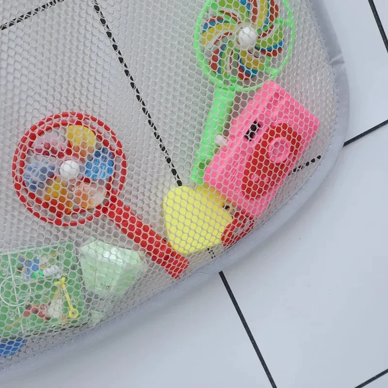 Baby Bath Toys Organizer Quick Dry Toddlers Mesh Net Bag for Bathroom Toy Storage Cartoon Shape Sand Beach Toys Storage Holder image 6