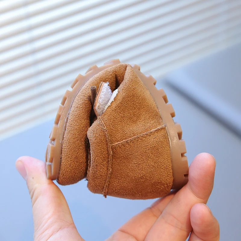 2026 Retro Kinder-Freizeitschuhe mit breiter runder Zehenpartie, weicher Sohle und Kunstleder für den Frühherbst – Allround-Schuhe für Jungen und Mädchen aus Wildleder – Detail 14
