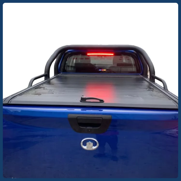 

Spider Man Auto Parts Made in China Factory Hard Aluminium Alloy Retractable Pickup Truck Tonneau Cover for Great Wall Poer