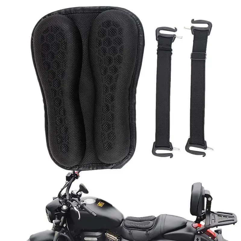 Motorcycle Seat Cushion Cover Universal Gel Pads For Motorcycle Rear Seat With Non-Slip Granules Motorcycle Accessories