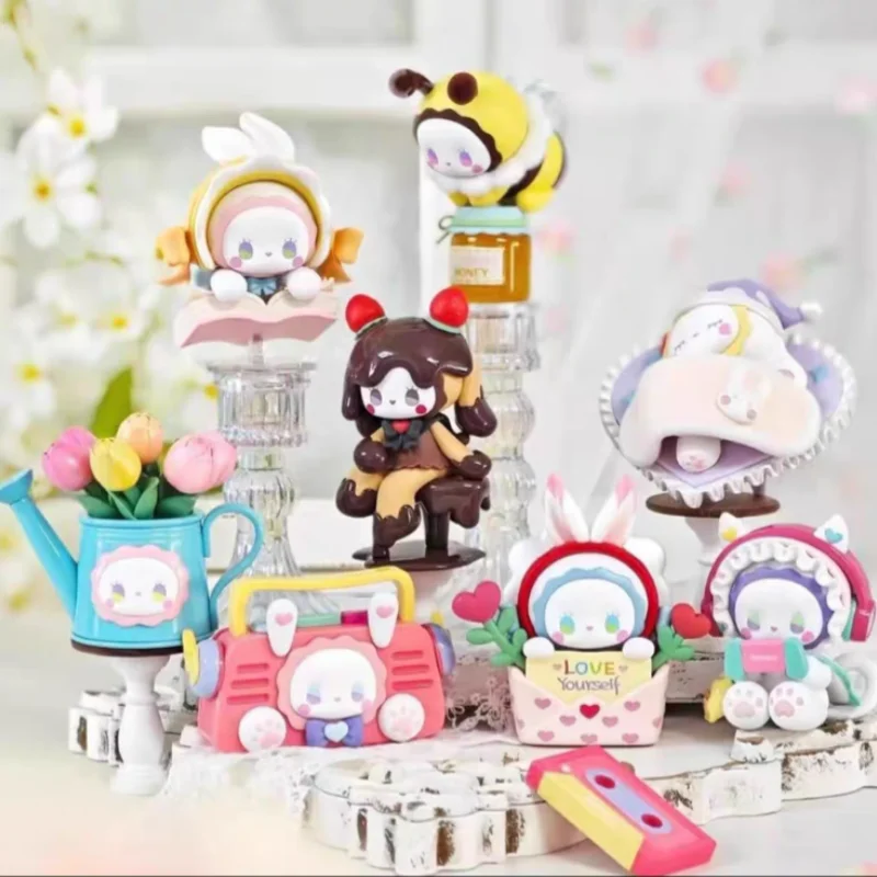 

Оригинальная серия Emma Secret Realm Forest Love Dopamine, слепая коробка, модные игрушечные фигурки и маленькие статуэтки, милые креативные игрушки, подарки